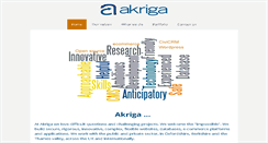 Desktop Screenshot of akriga.com